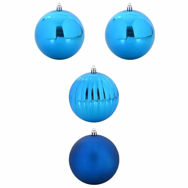 Kalėdinis Kabinamas Rinkinys XXL 4 pcs Mėlyna Plastmasė