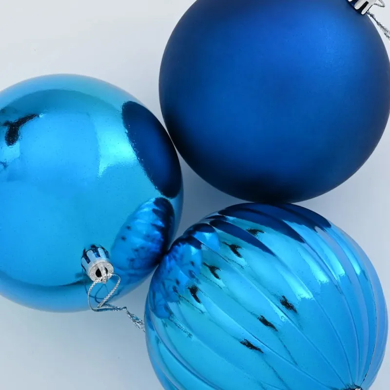 Kalėdų Rūkelių Rinkinys XXL 3 pcs Mėlyna Plastmasė