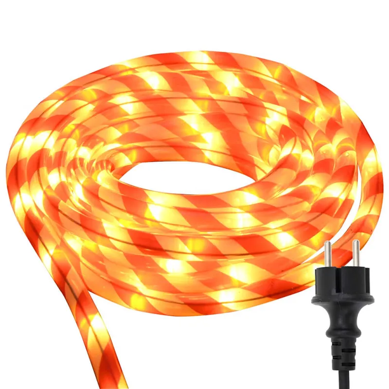 Virvės Šviesa su 120 LED Šilta balta 5 m PVC