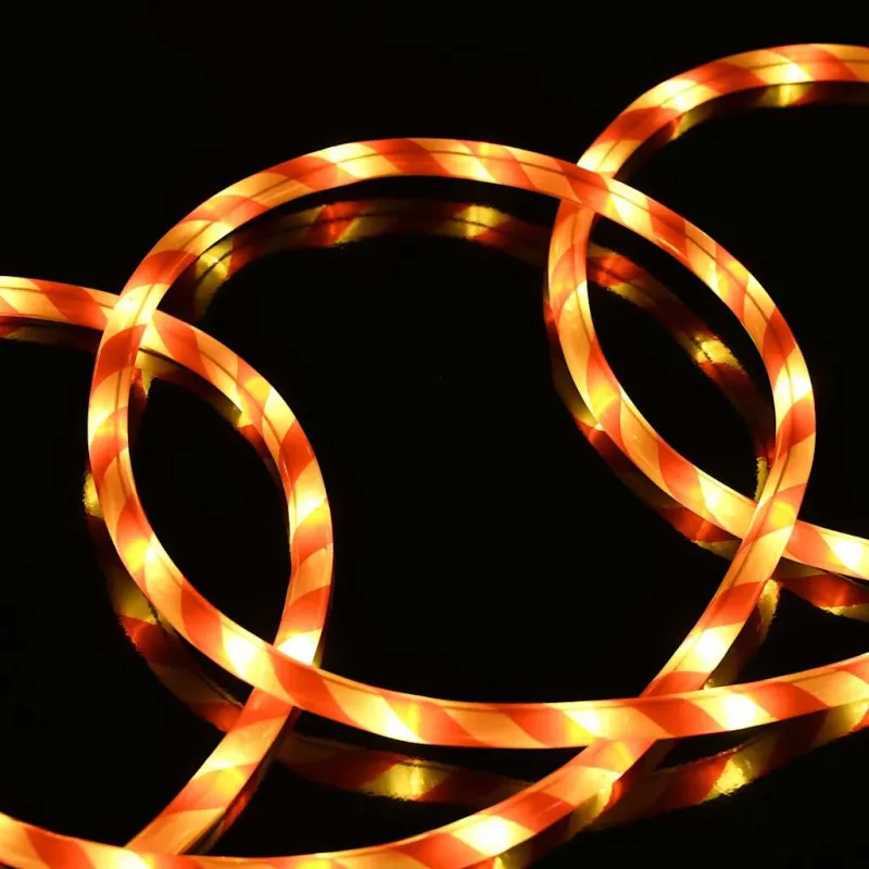 Virvės Šviesa su 120 LED Šilta balta 5 m PVC