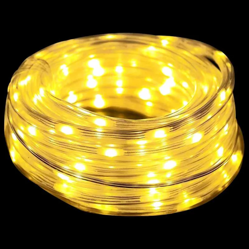 Virvės Šviesa su 120 LED Šilta balta 5 m PVC