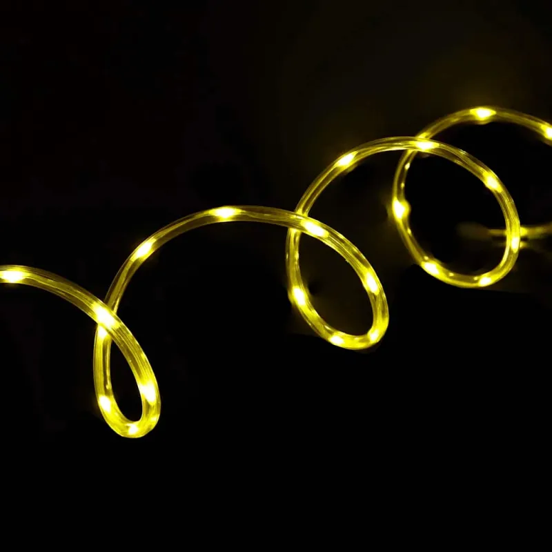 Virvės Šviesa su 480 LED Šilta balta 20 m PVC