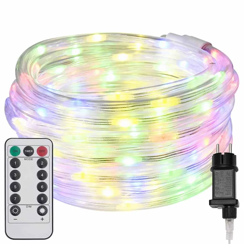 Virvės Šviesa su 480 LED Įvairiaspalvis 20 m PVC