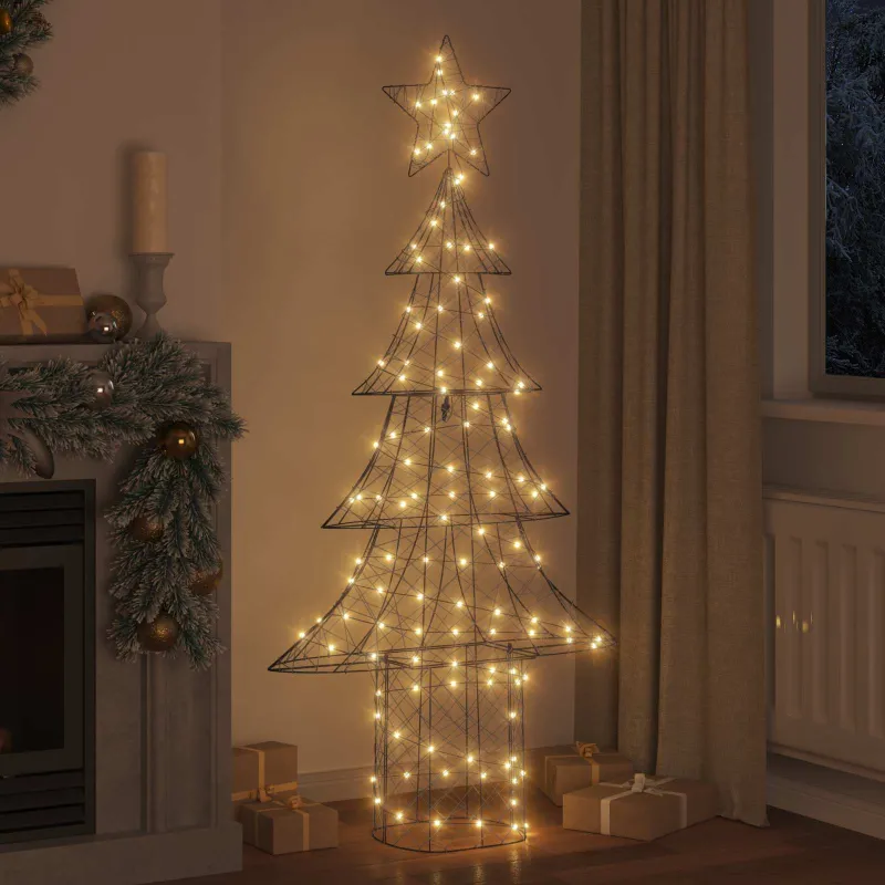 Kalėdų eglutė su 240 LED Šilta balta 180 cm Ratanas