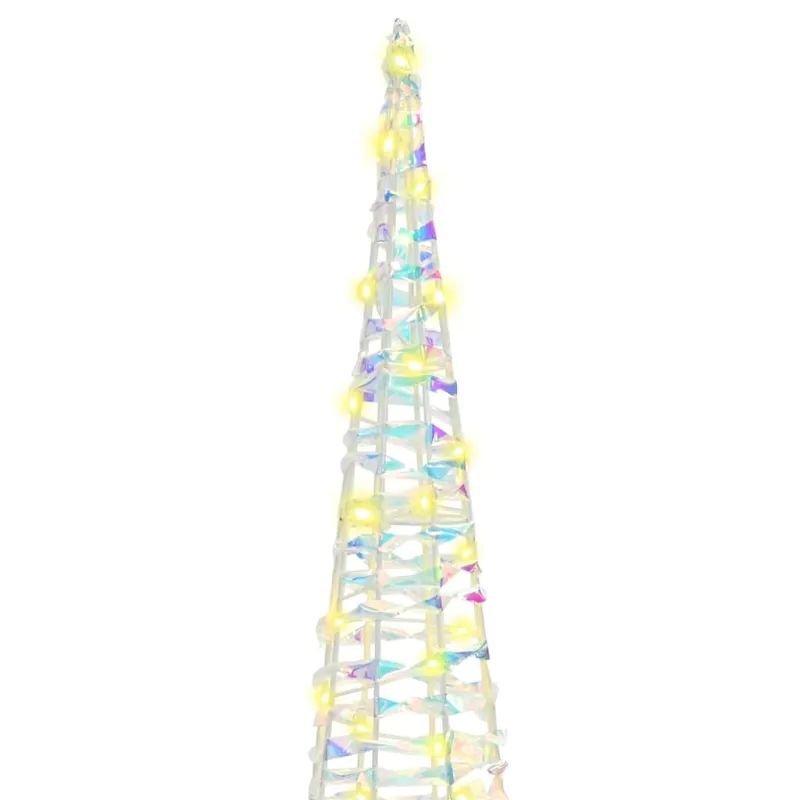 Kalėdų eglutė su 90 LED 3 pcs Šilta balta 20 x 20 x 80 cm PET