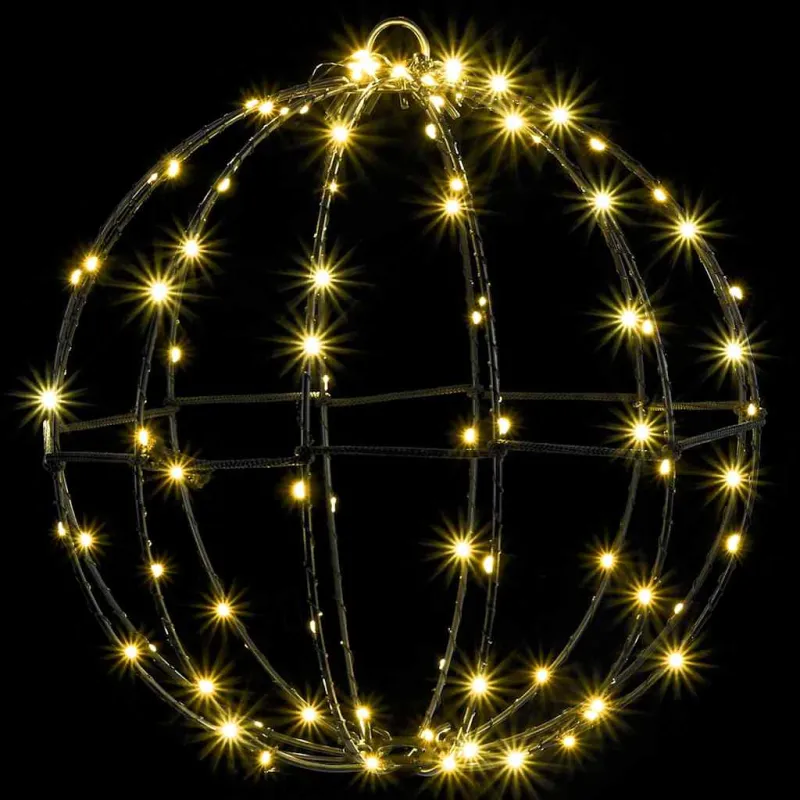 Dovana su 192 LED 2 pcs Šilta balta 30 x 30 x 32 cm metalas