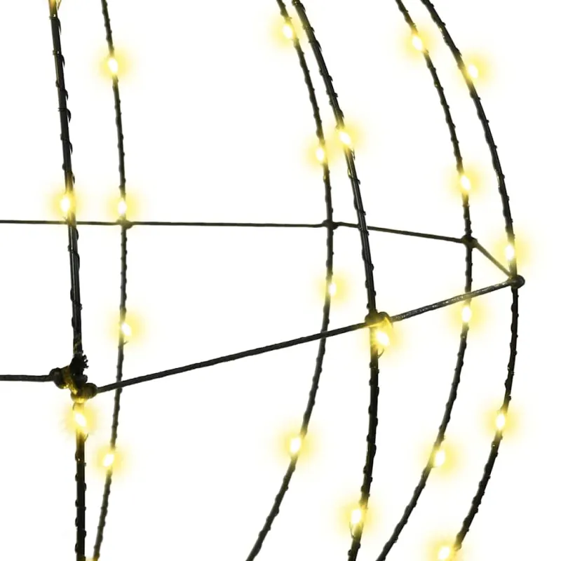 Dovana su 192 LED 2 pcs Šilta balta 30 x 30 x 32 cm metalas