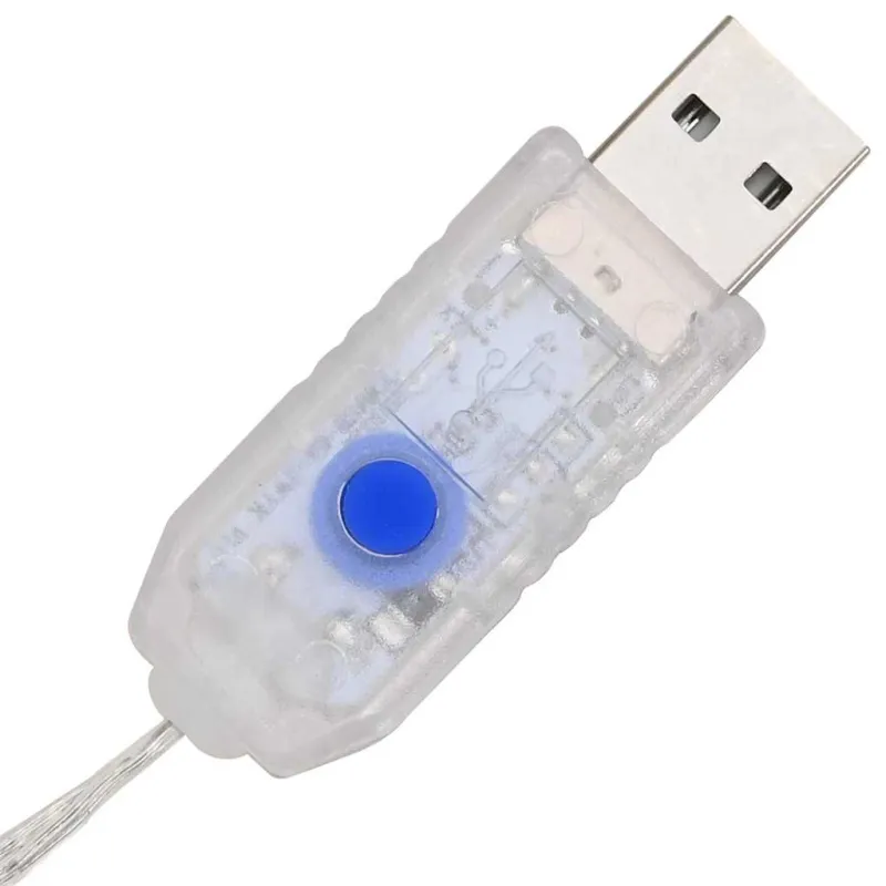 Vainikas su 60 LED Įvairiaspalvis 76 x 76 x 8,5 cm Akrilas