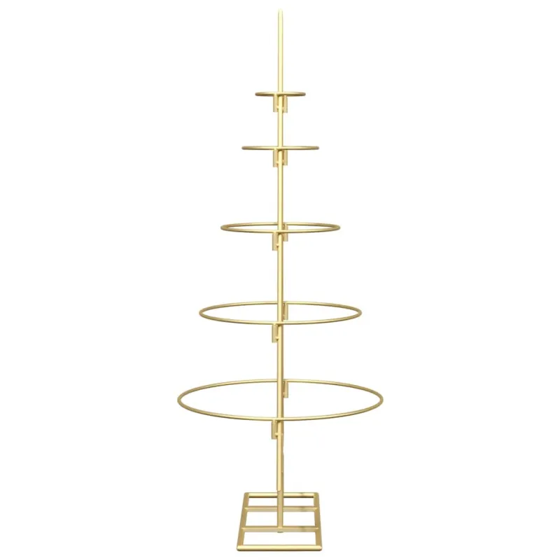 Metalinis Kalėdų medis s stovu Auksinė 90 cm