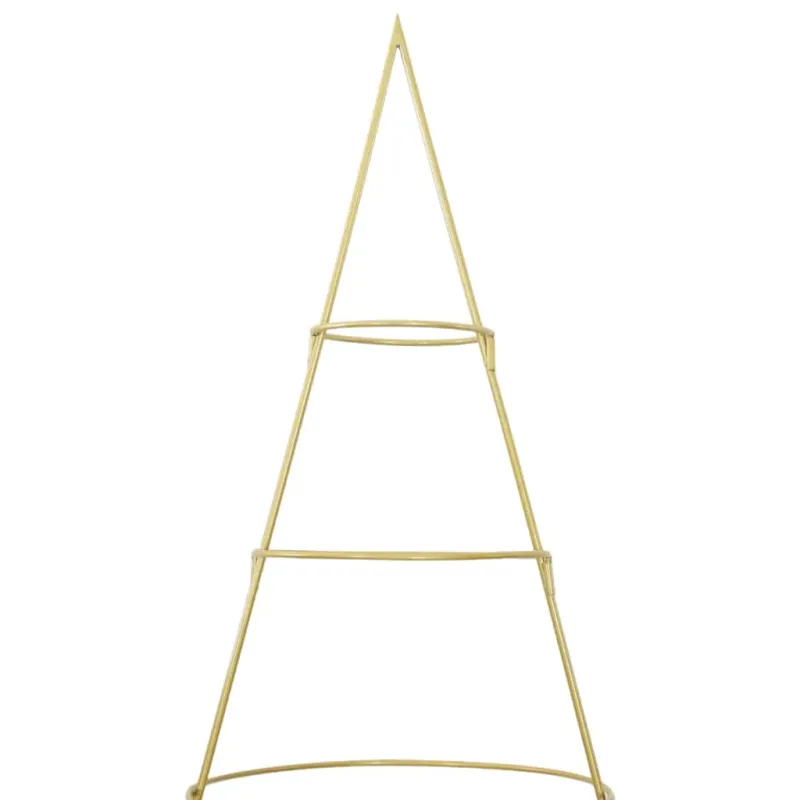 Metalinis Kalėdų medis s stovu Auksinė 209 cm