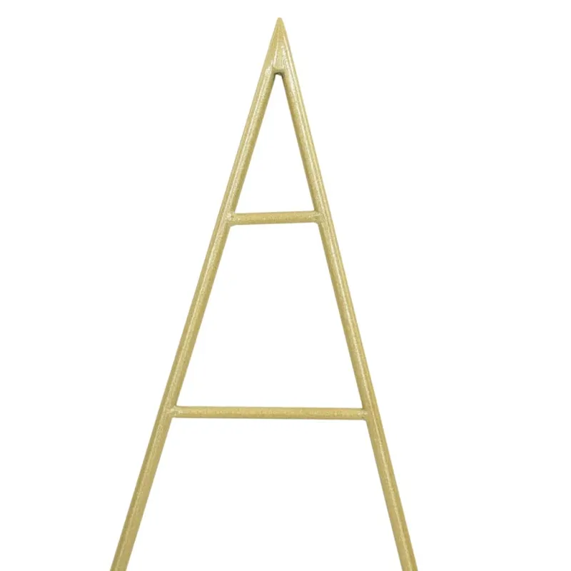 Metalinis Kalėdų medis s stovu Auksinė 60 cm