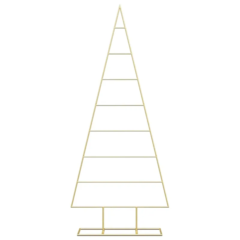 Metalinis Kalėdų medis s stovu Auksinė 150 cm