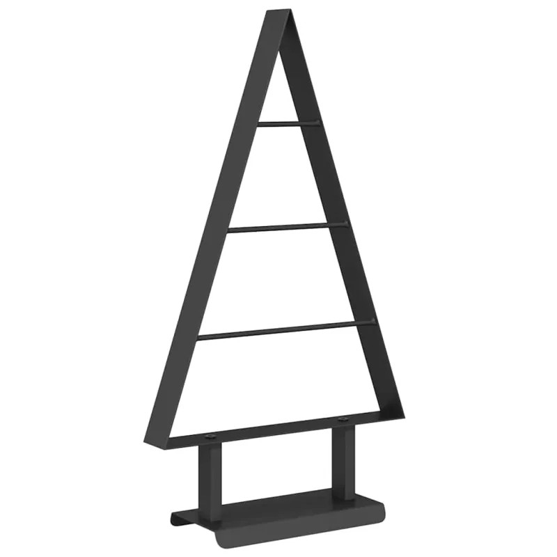 Metalinis Kalėdų medis s stovu Juoda 60 cm Plienas