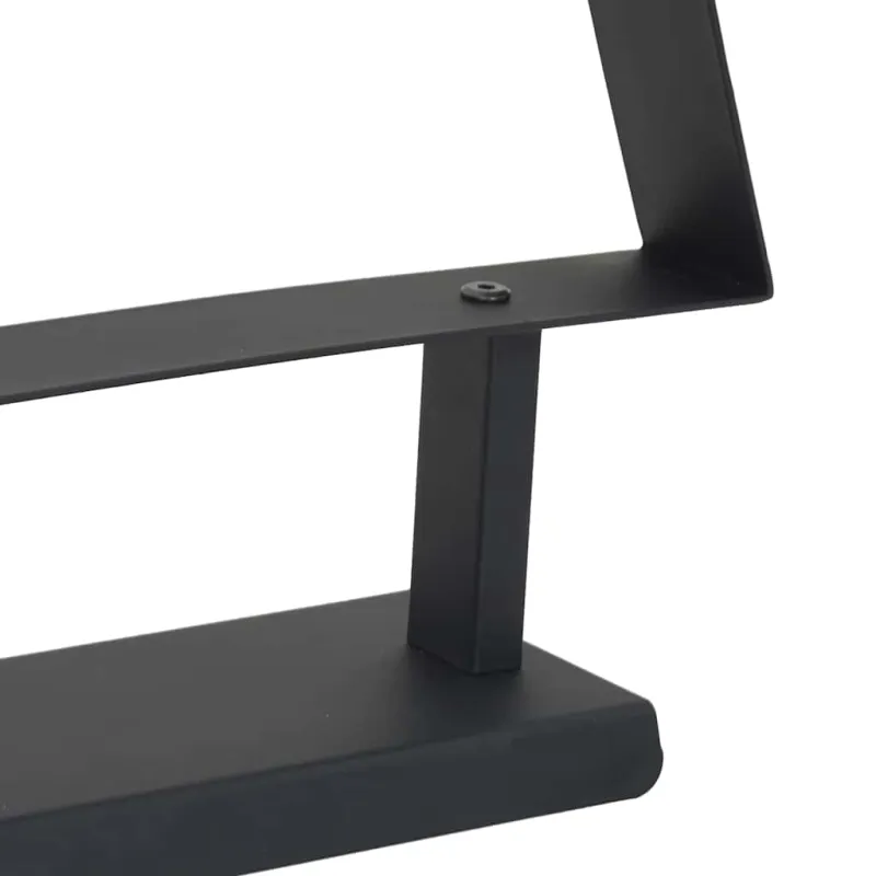 Metalinis Kalėdų medis s stovu Juoda 60 cm Plienas