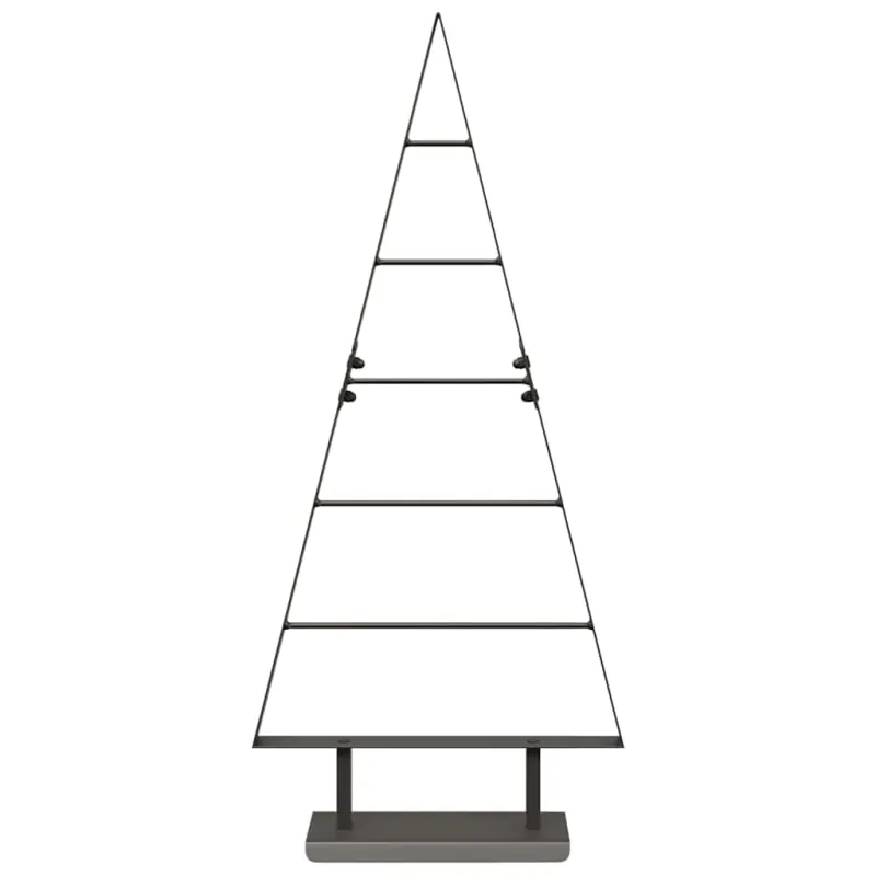 Metalinis Kalėdų medis s stovu Juoda 90 cm Plienas