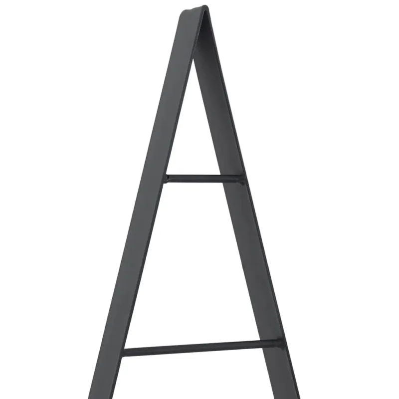 Metalinis Kalėdų medis s stovu Juoda 125,5 cm Plienas