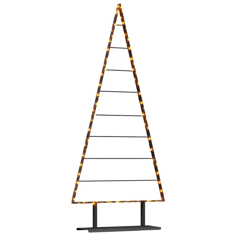 Metalinis Kalėdų medis s stovu Juoda 180 cm Plienas