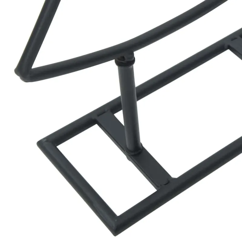 Metalinis Kalėdų medis s stovu Juoda 60 cm Plienas