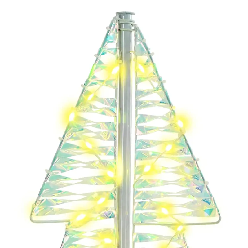 Kalėdų eglutė su 100 LED Šilta balta 120 cm PET