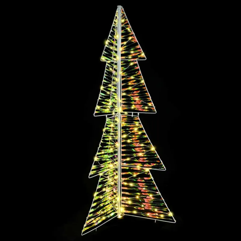 Kalėdų eglutė su 160 LED Šilta balta 150 cm PET