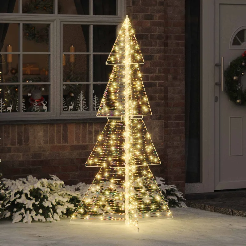 Kalėdų eglutė su 240 LED Šilta balta 180 cm PET
