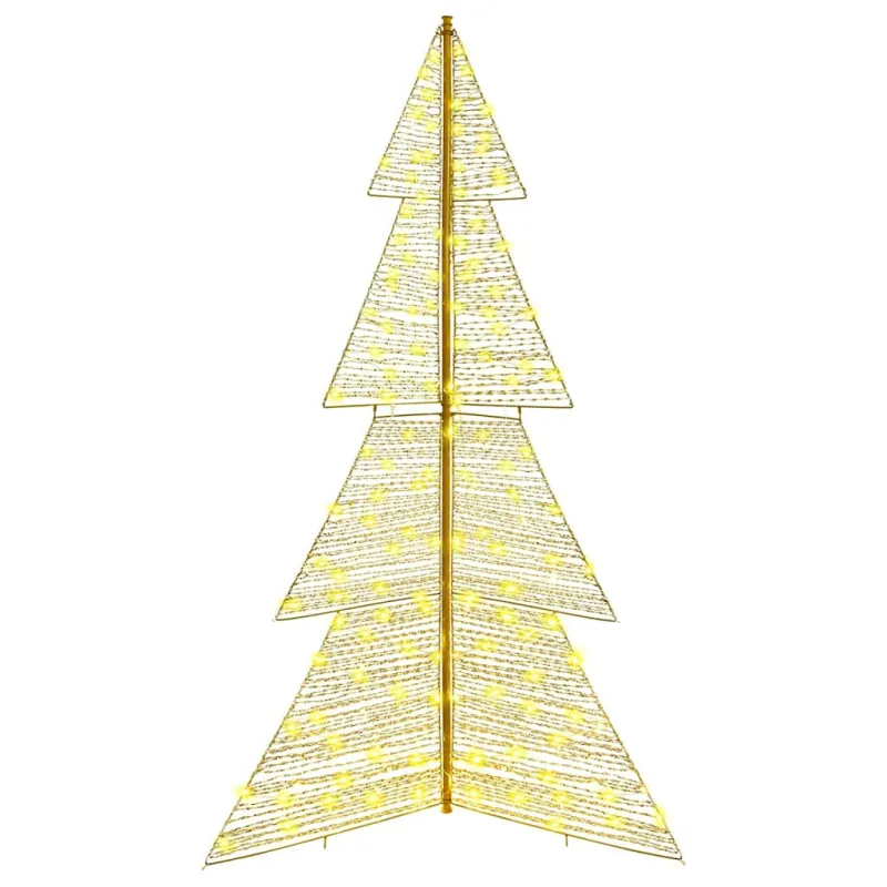 Kalėdų eglutė su 240 LED Šilta balta 180 cm PET