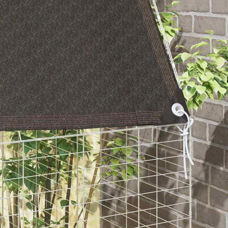 Triušių narvas Sidabro 300 x 100 x 210 cm Cinkuota plienas