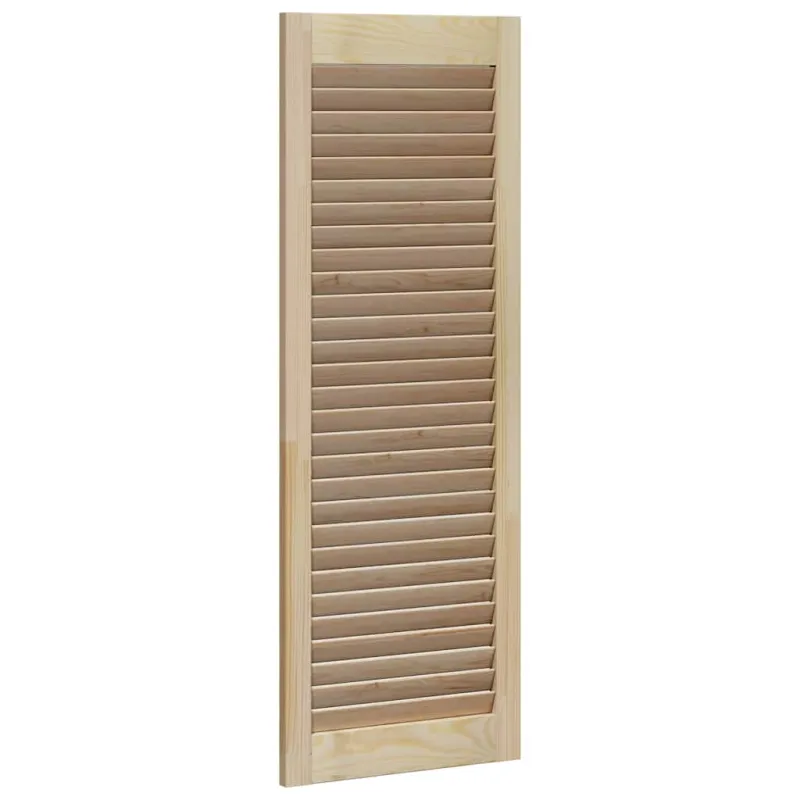 Spintelės durys su durimis Natūrali 110 x 2,1 x 39,5 cm