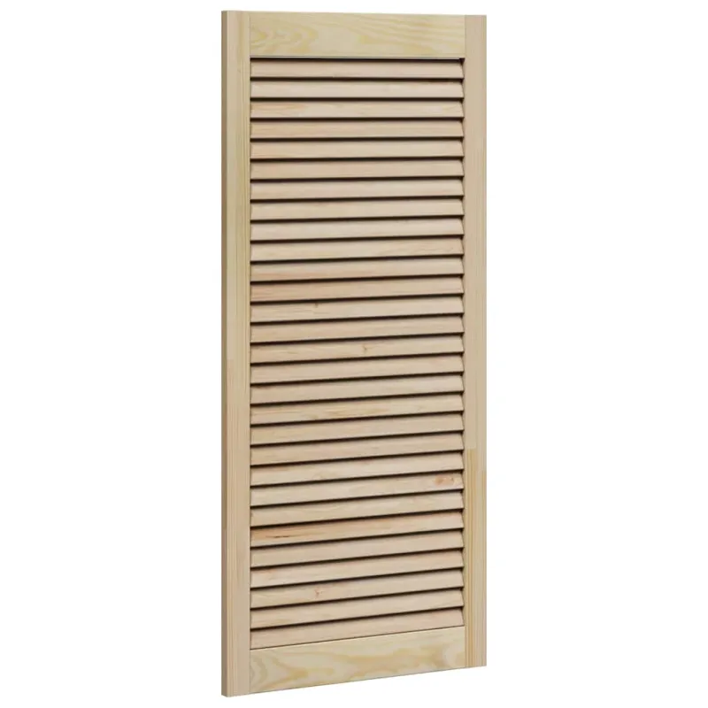 Spintelės durys su durimis 2 pcs Natūrali 49,5 x 2,1 x 110 cm