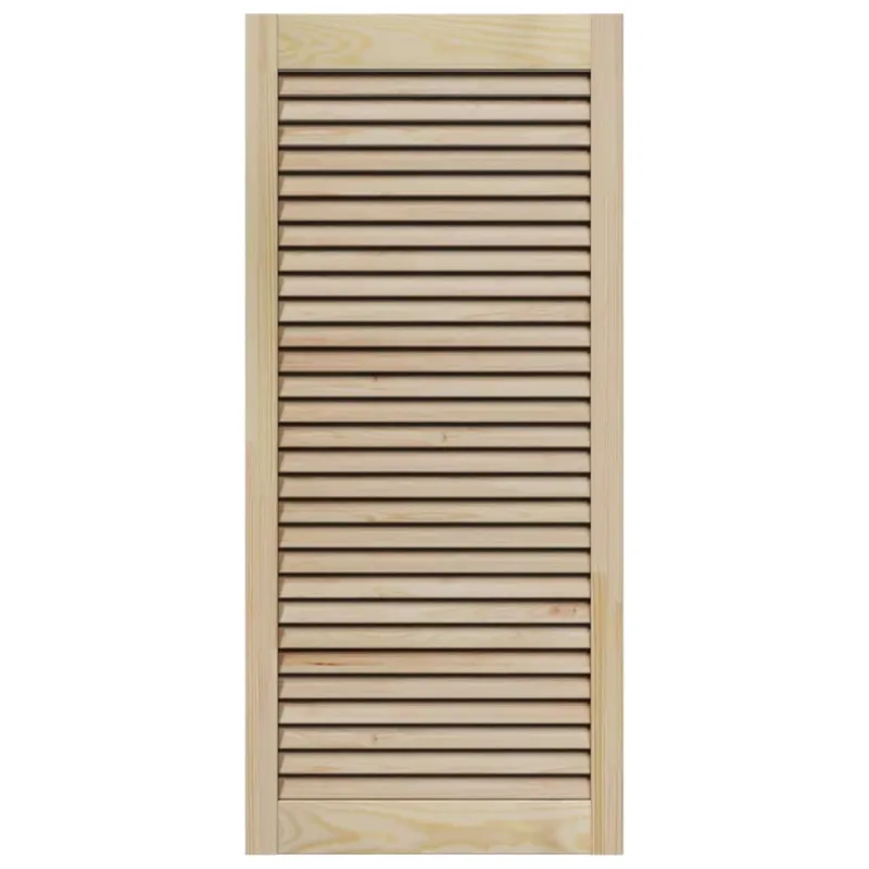 Spintelės durys su durimis 2 pcs Natūrali 49,5 x 2,1 x 110 cm