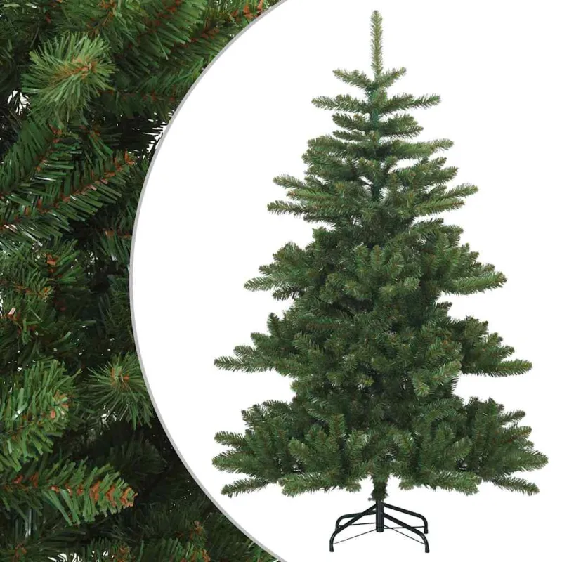 Dirbtinė Sulankstoma Kalėdų Eglutė Žalia 150 cm PVC, plienas