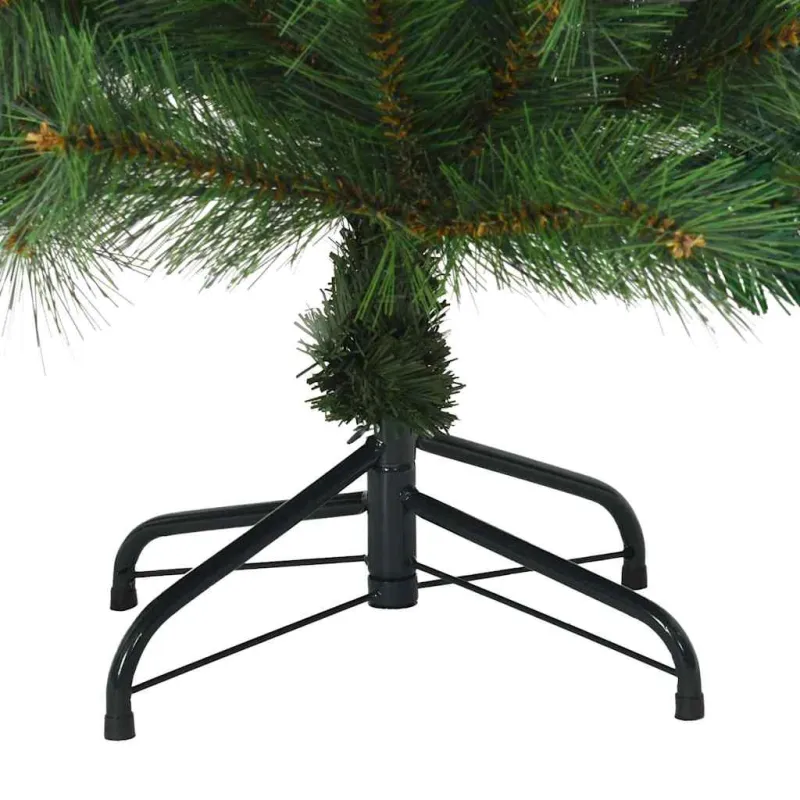 Dirbtinė Sulankstoma Kalėdų Eglutė Žalia 120 cm PVC, plienas