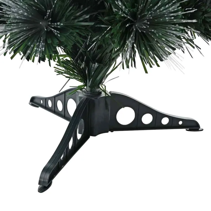 Dirbtinė Kalėdų eglutė su 50 LED s stovu Žalia 64 cm PVC