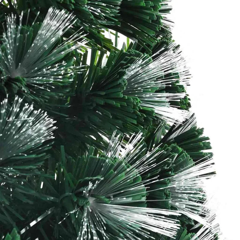 Dirbtinė Kalėdų eglutė su 120 LED s stovu Žalia 120 cm PVC