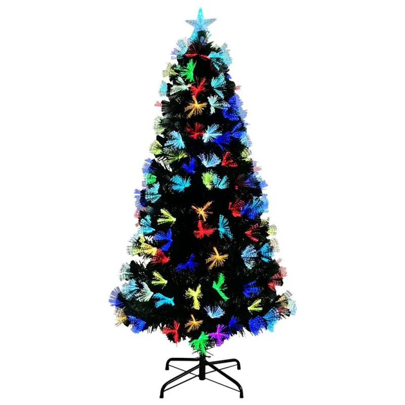 Dirbtinė Kalėdų eglutė su 210 LED s stovu Žalia 180 cm PVC