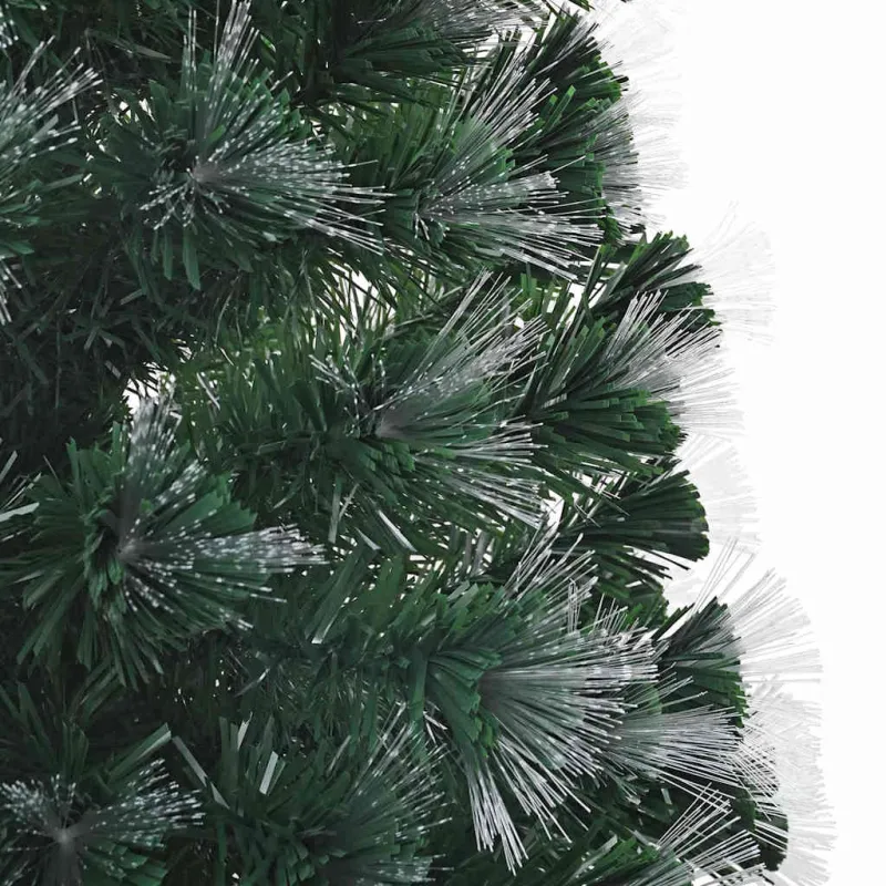 Dirbtinė Kalėdų eglutė su 250 LED s stovu Žalia 210 cm PVC