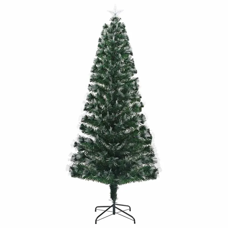 Dirbtinė Kalėdų eglutė su 300 LED s stovu Žalia 240 cm PVC