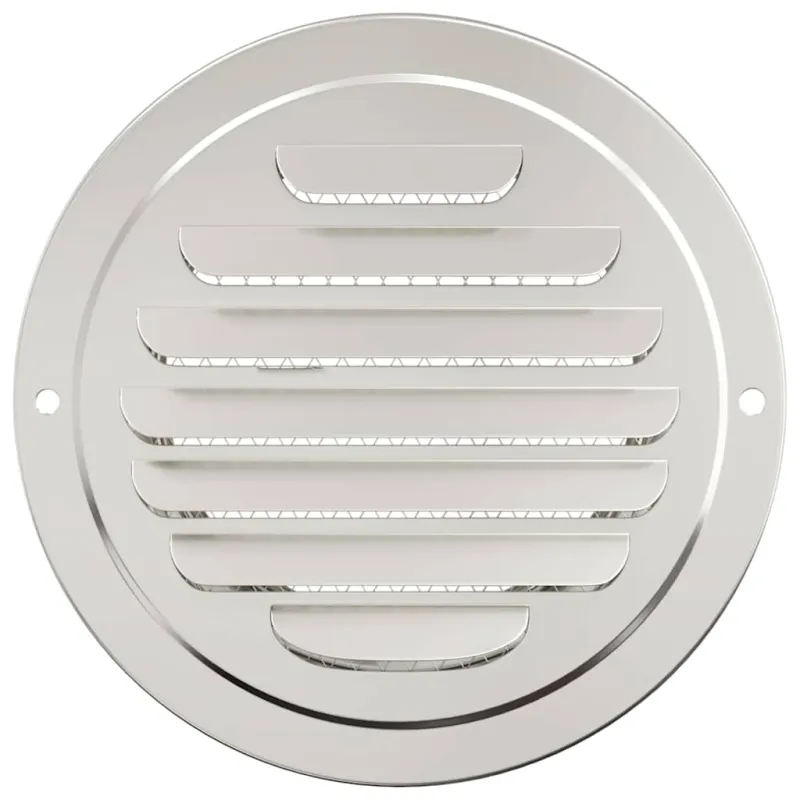 Oro ventiliacijos dangčiai 4 pcs Sidabro 100 mm
