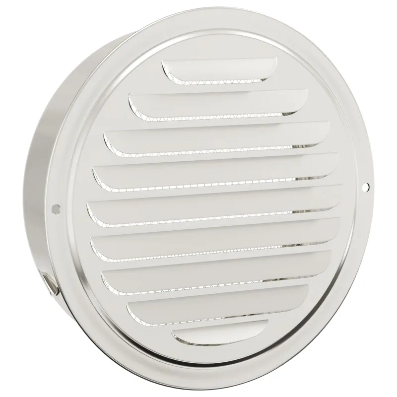 Oro ventiliacijos dangčiai 4 pcs Sidabro 150 mm