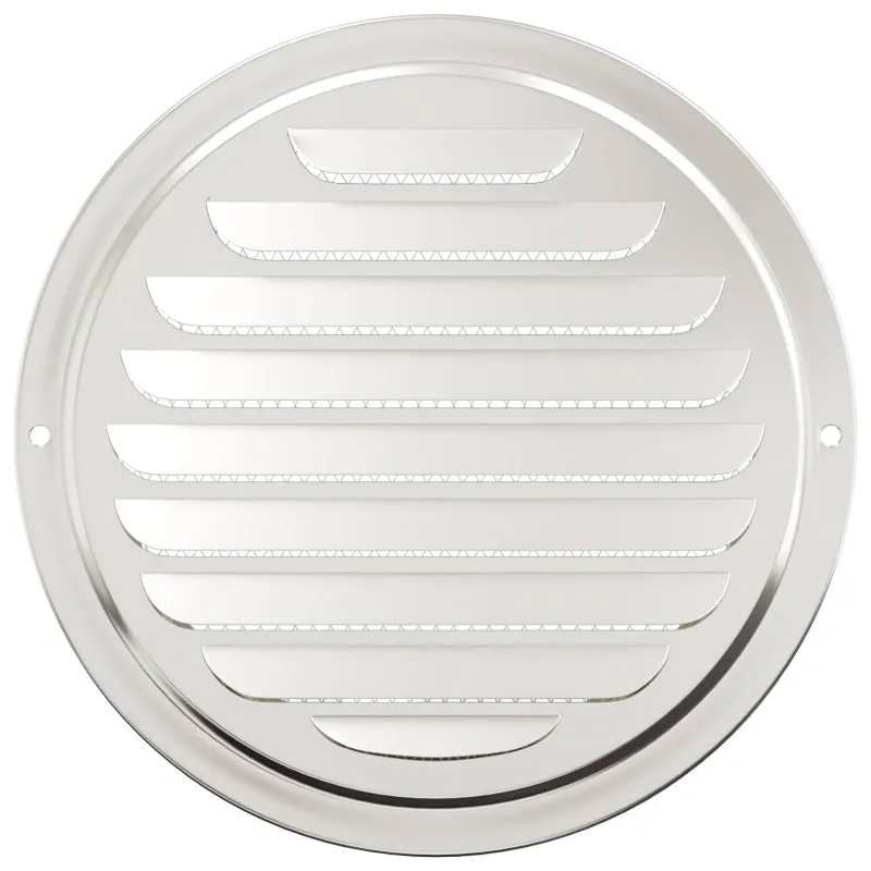 Oro ventiliacijos dangčiai 4 pcs Sidabro 150 mm