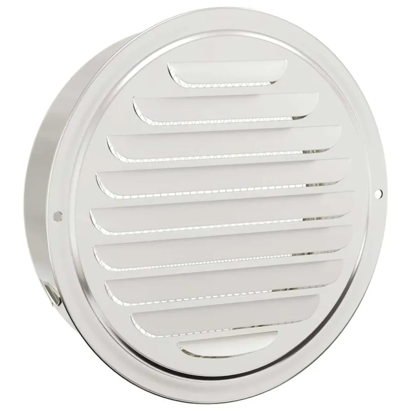 Oro ventiliacijos dangčiai 4 pcs Sidabro 200 mm