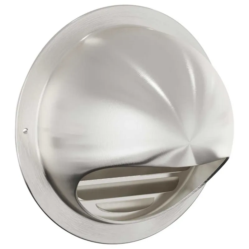 Oro ventiliacijos dangčiai 8 pcs Sidabro 150 mm
