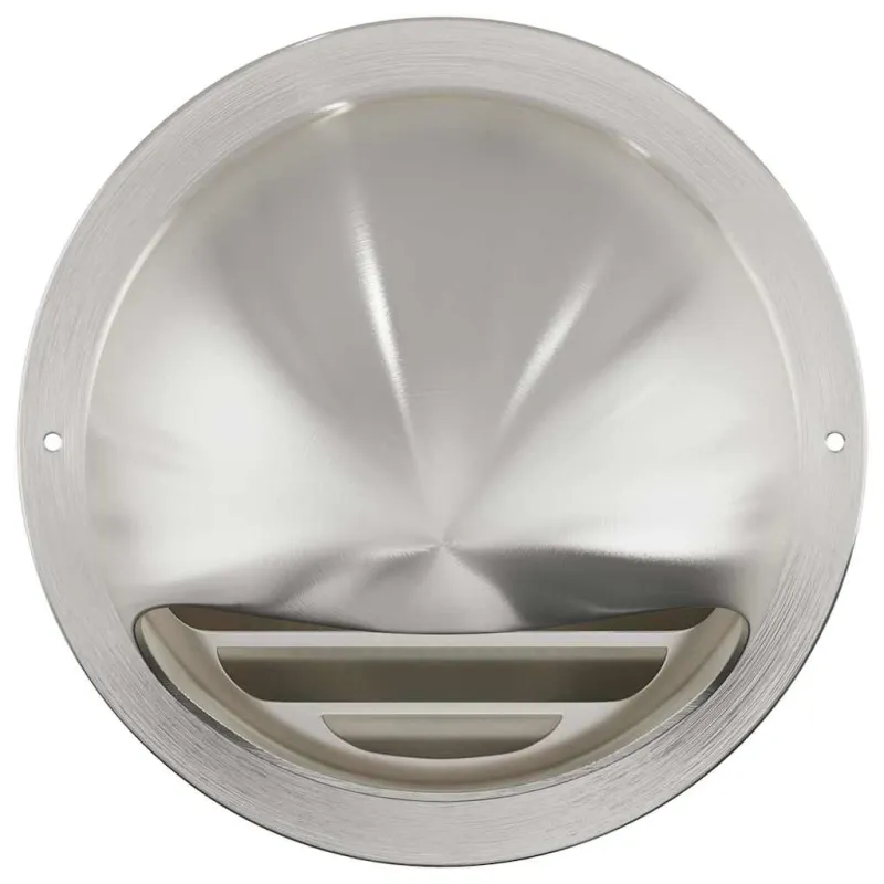 Oro ventiliacijos dangčiai 8 pcs Sidabro 150 mm