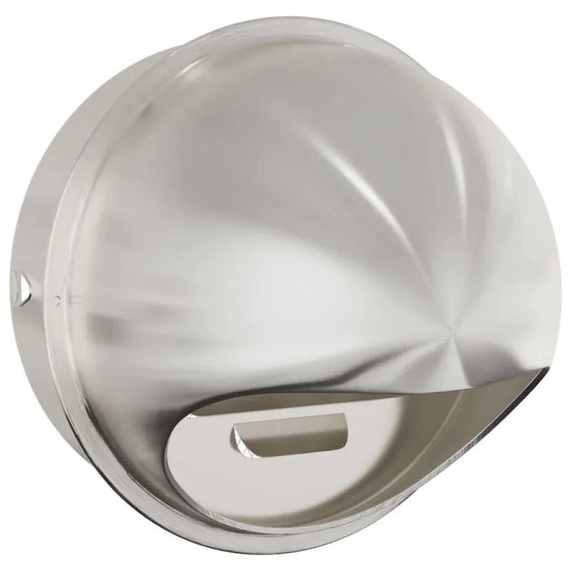 Oro ventiliacijos dangčiai 2 pcs Sidabro 200 mm