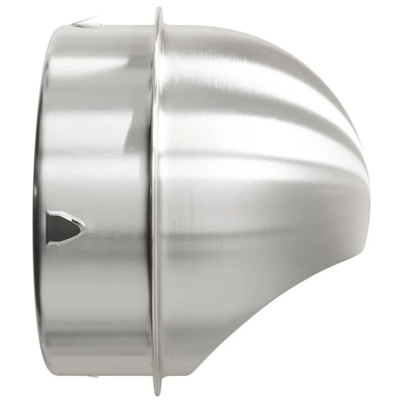 Oro ventiliacijos dangčiai 2 pcs Sidabro 200 mm