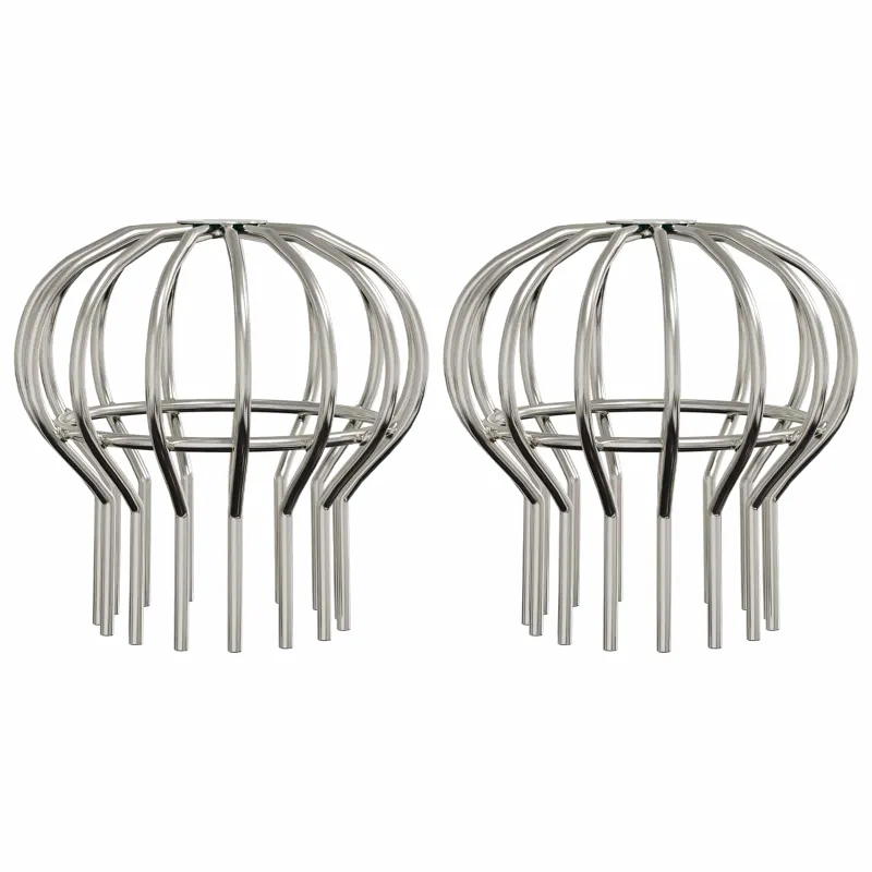 Latako lapo apsauga 2 pcs Sidabro 110 mm Nerūdijantis Plienas