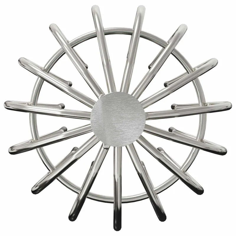 Latako lapo apsauga 2 pcs Sidabro 110 mm Nerūdijantis Plienas