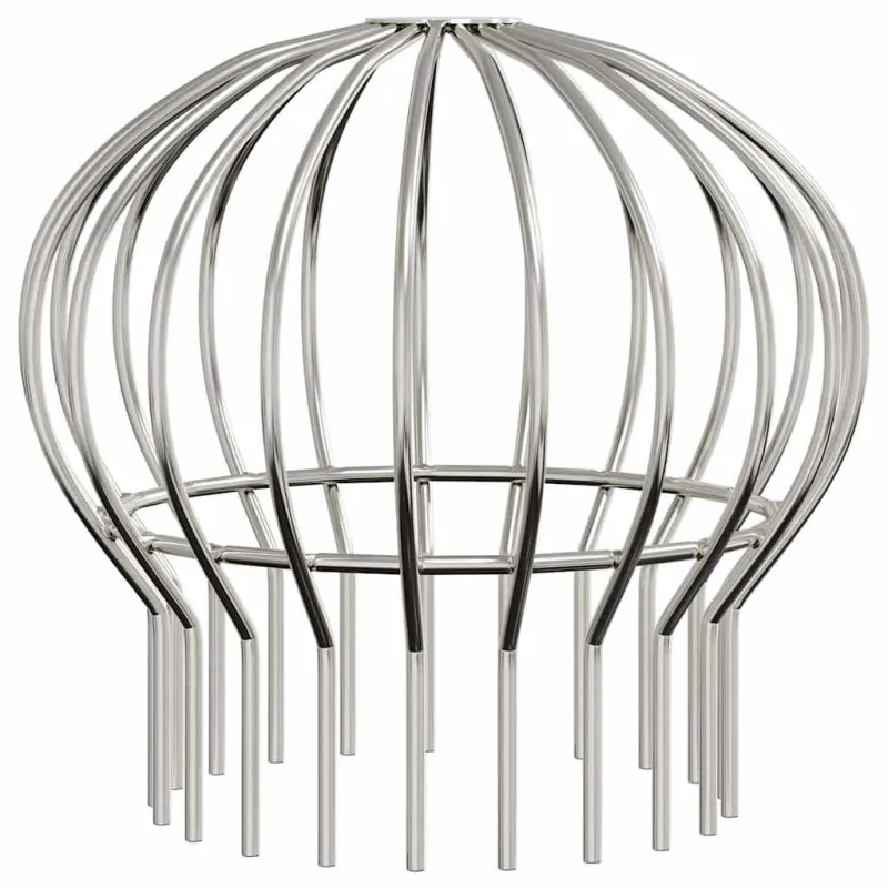Latako lapo apsauga 8 pcs Sidabro 160 mm Nerūdijantis Plienas