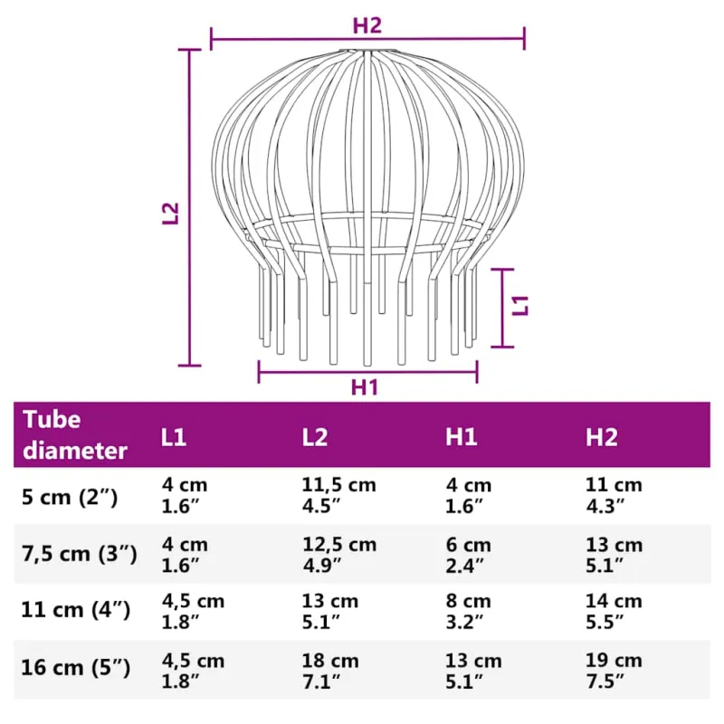 Latako lapo apsauga 8 pcs Sidabro 160 mm Nerūdijantis Plienas