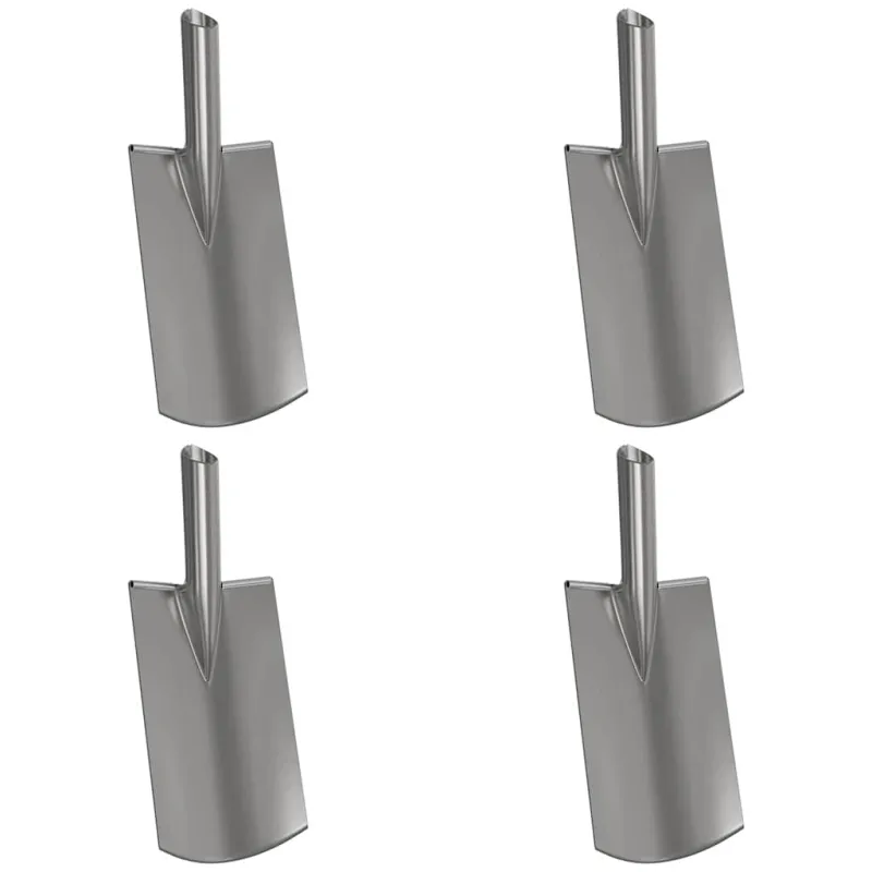 Kastuvo galva 4 pcs Sidabro 43 x 17 cm